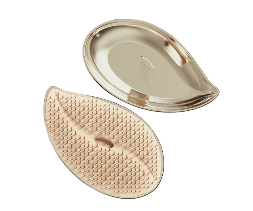 गोल्डन लीफ कंघी