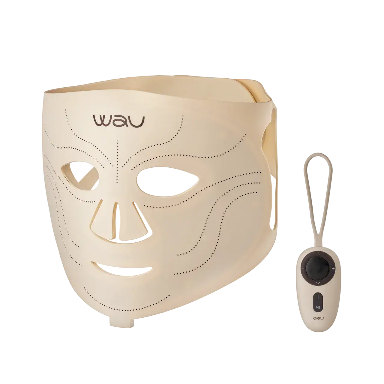 WAU LED Mask red light setting